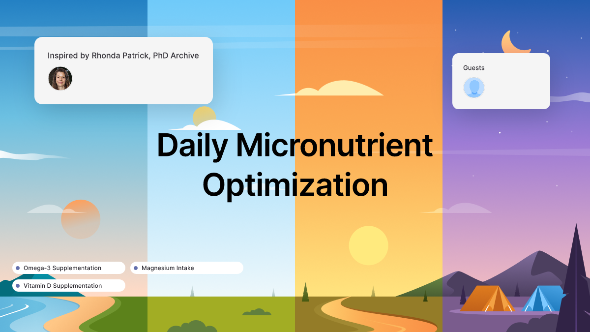 Daily Micronutrient Optimization